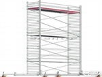 Fahrgerüst Arbeitsbühne 75x285cm Arbeitshöhe 12,6m