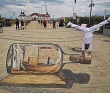 Illusionsmalerei , Street Art
