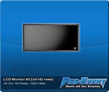LCD Monitor 40 Zoll HD ready