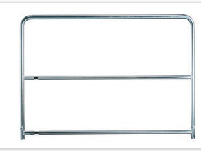 Bühnengeländer für 2 m Bühnenpodest Nivtec-System