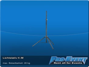 Lichtstativ K-M ohne Aufsatz