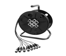 Multicore Kabeltrommel 8/0 - 15 m mieten – Kabel & Adapter