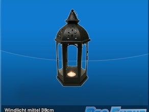 Windlicht mittel 38cm