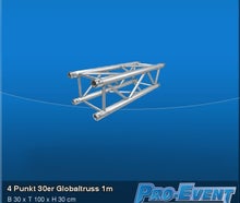 4 Punkt 30er Globaltruss 1m