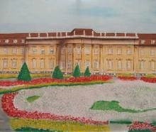 Schloss Baden Württemberg Kulisse, Garten, Schlossgarten