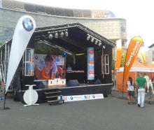 Bühnen 5x3 bis 8x6 m,  Anhängerbühnen, Trailerbühne, Stagetrailer