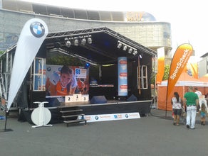Bühnen 5x3 bis 8x6 m, Anhängerbühnen, Trailerbühne, Stagetrailer