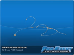 Headset hautfarbend