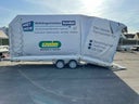 Spezialtransporter mit Plane - kippbar - mit Heckkrampe