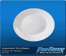 Dessertteller Bianco 19 cm