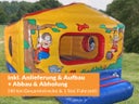 Hüpfburg Mini-Haus (inkl. Anlieferung u. Aufbau im Umkreis)