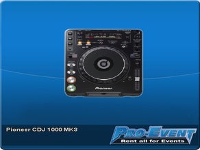 Pioneer CDJ 1000 MK3