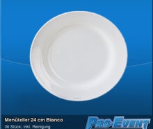 Menüteller Bianco