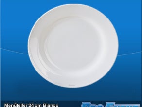 Menüteller Bianco