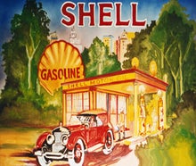 Shell Gasoline - Kulisse