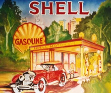 Shell Gasoline - Kulisse