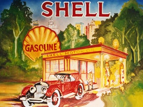 Shell Gasoline - Kulisse