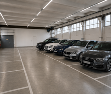PKW Hallen-Stellplatz, Exklusive PKW-Dauerparkplätze  –  sicher, trocken und komfortabel!