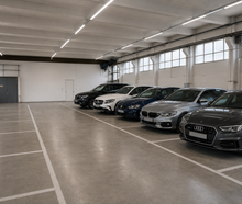 PKW Hallen-Stellplatz, Exklusive PKW-Dauerparkplätze – sicher, trocken und komfortabel!