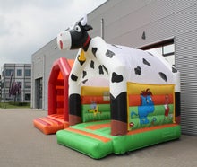 Hüpfburg Kuh