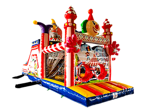 Hüpfburg "Circus Spieleland" 8,5 m lang mieten