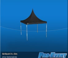 Grillzelt 3 x 3m