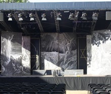 Bühnenüberdachung für Bühne 11 x 8 m - Open Air Dach