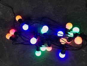 Lichterkette bunt 10 m