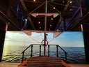 Fotopoint Ruderstand - Ansprachen Podest - Maritimes Podium, Maritime Dekoration, Hafenfest