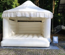 Hüpfburg Weiß "Hochzeit"