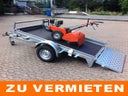 Anhänger kippbar / Universalanhänger mit Auffahrrampe