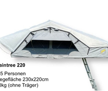 Dachzelt mieten für bis zu 5 Personen
