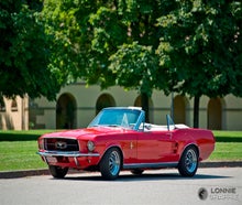 Ford  Mustang Cabrio Rot 1967  Hochzeitsauto Oldtimer Ausfahrt Mieten