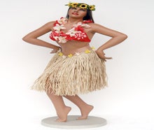 Hawaiianische Figur, Hawaii Girl, Tänzerin, Hula Hup