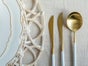 Rattan Tischset "FLOWER" mieten in Natur -Creme Farbe für BOHO Dekoration mit Pampasgras ausleihen - Galerie - Bild 3