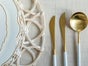 Rattan Tischset "FLOWER" mieten in Natur -Creme Farbe für BOHO Dekoration mit Pampasgras ausleihen - Galerie - Bild 3