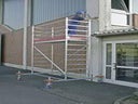 Rollgerüst bis 5,30m Arbeitshöhe = Standhöhe 3,30m
