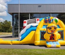 Hüpfburg Quietscheente | Luftburg Spielparadies für Kinder