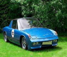 Porsche 914 -Targa....seltener Porsche im zeitgenössischen Design mit Ansa-Anlage u.Top-Sound