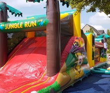Hindernisbahn Jungle-Run Hüpfburg