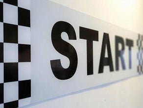 Start / Ziel Tor - Einlauftor, Starttor , Sport Tor,