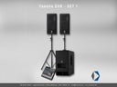 Yamaha DXR Set 1 | Aktives Lautsprechersystem | PA Anlage für 70 Personen