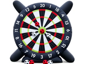 Fußball-Dartsscheibe