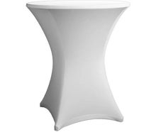 Stehtisch mieten inklusive Husse, Ø 80cm, Kombi-Angebot für 3 Tage
