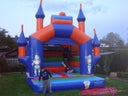 Ritter oder Feuerwehr Hüpfburg 5x4x5m