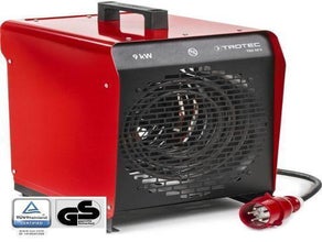 Zeltheizung / Elektroheizgebläse 9.000 Watt - 16A Drehstromanschluss