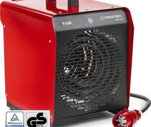 Zeltheizung / Elektroheizgebläse 9.000 Watt - 16A Drehstromanschluss