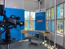 Talktresen mit Gitterbox | Stehtisch oder Rednerpult für Bühnen und Veranstaltungen