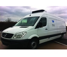 Transporter, Mercedes Benz Sprinter 313 CDI, Hochdach, Langzeitmiete, Kühlfahrzeug, Frischdienst, Tiefkühlfahrzeug,  Kastenwagen lang, 3,5 t,