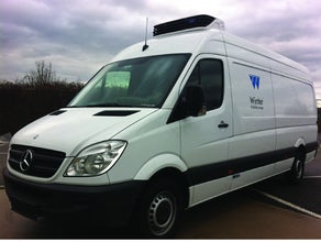 Transporter, Mercedes Benz Sprinter 313 CDI, Hochdach, Langzeitmiete, Kühlfahrzeug, Frischdienst, Tiefkühlfahrzeug, Kastenwagen lang, 3,5 t,